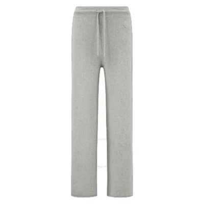 MONCLER MONCLER CHARCOAL CASHMERE-BLEND RELAXED-FIT SWEATPANTS