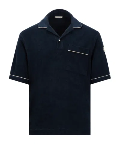 MONCLER MONCLER TOWELING SHORT-SLEEVE SHIRT