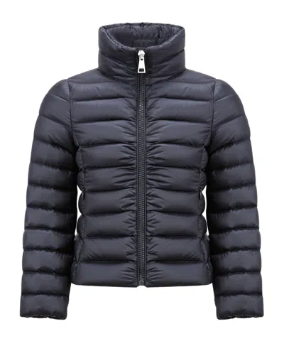 MONCLER MONCLER ENFANT LOGO PATCH QUILTED DOWN JACKET