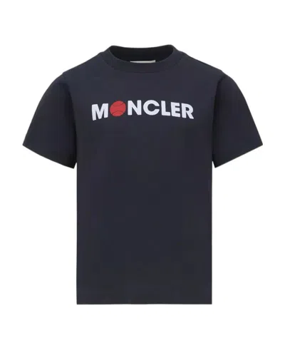 MONCLER MONCLER ENFANT TENNIS LOGO T-SHIRT