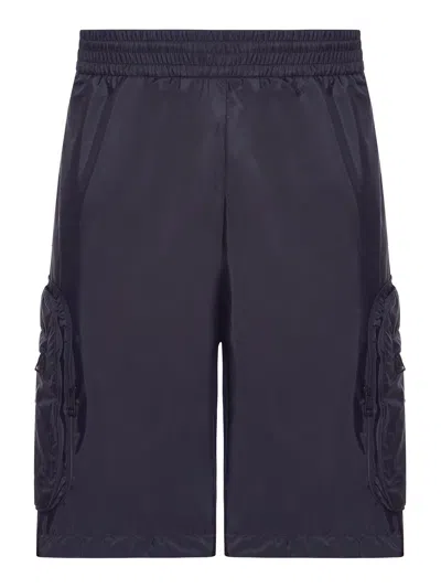 MONCLER GENIUS MONCLER X MERCEDES-BENZ BY NIGO TECHNICAL FABRIC CARGO BERMUDA