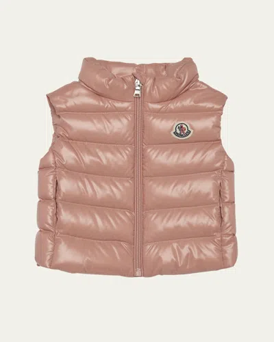 MONCLER GIRL'S GHANY DOWN VEST