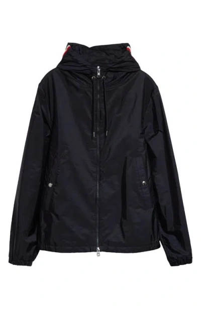 MONCLER MONCLER GRIMPEURS HOODED WATER REPELLENT NYLON JACKET