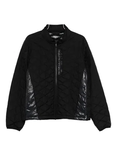 MONCLER IRAKO QUILTED PANELLED JACKET
