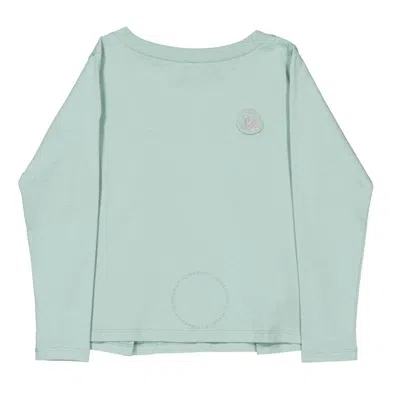 MONCLER MONCLER KIDS LOGO PATCH LONG SLEEVE T-SHIRT