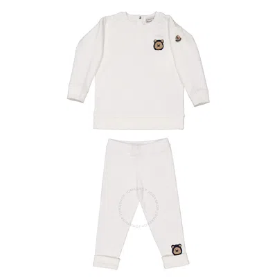 MONCLER MONCLER KIDS TEDDY TRACKSUIT SET