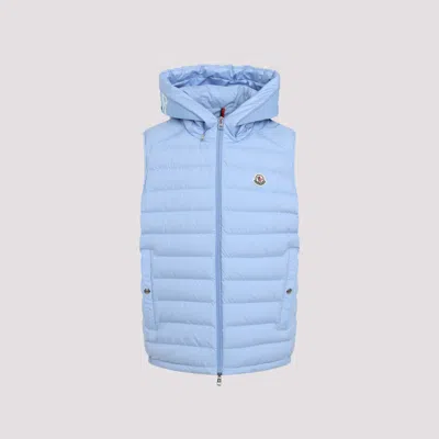 MONCLER LIGHT BLUE BOUGER VEST