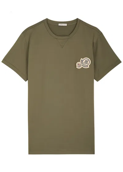MONCLER MONCLER LOGO COTTON T-SHIRT