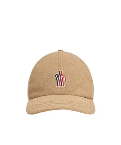 MONCLER MONCLER GRENOBLE LOGO PATCH CAP