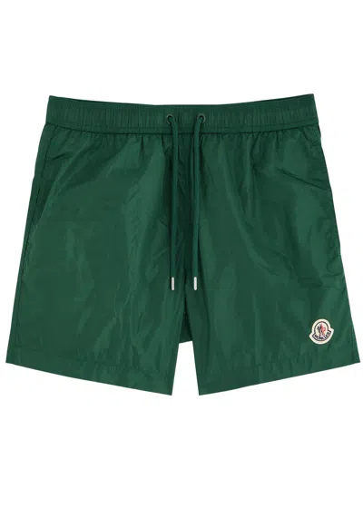 MONCLER MONCLER LOGO NYLON SWIM SHORTS