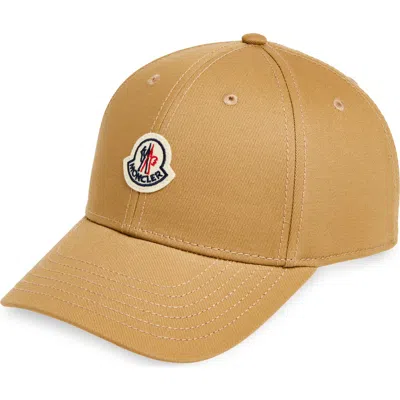 MONCLER MONCLER LOGO PATCH BASEBALL CAP