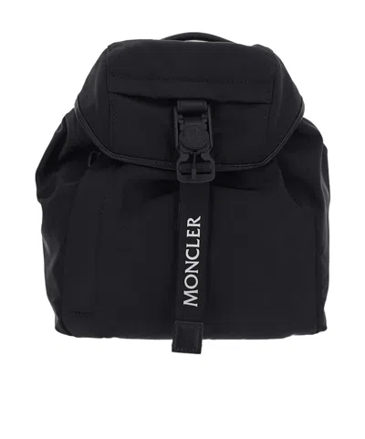 MONCLER MONCLER LOGO PRINTED BACKPACK