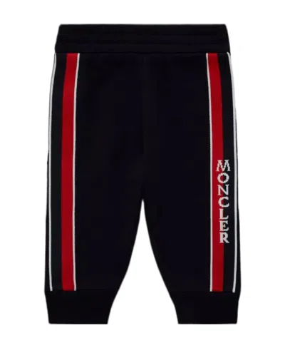 MONCLER TRICOLOUR FLEECE TRACKPANTS