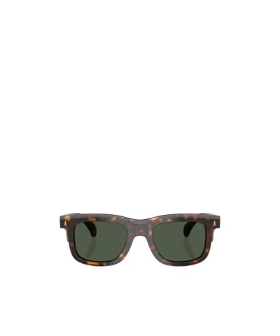 MONCLER MONCLER EYEWEAR RECTANGULAR FRAME SUNGLASSES