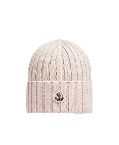 MONCLER LOGO WOOL WOOL HAT