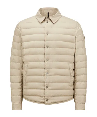 MONCLER MONCLER COLLARED BUTTON-UP PADDED JACKET