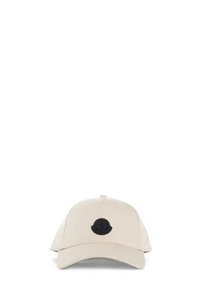 MONCLER COTTON GABARDINE BASEBALL CAP