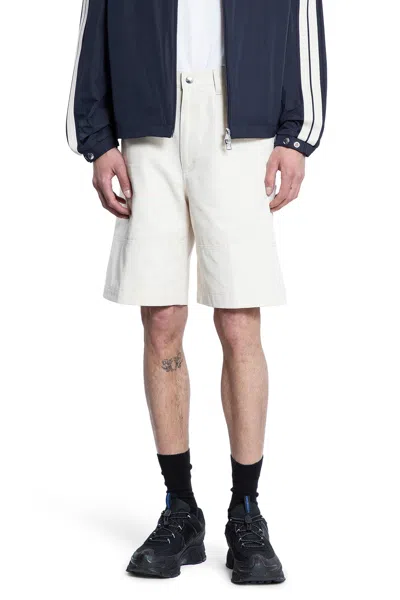MONCLER COTTON CANVAS WORKWEAR SHORTS