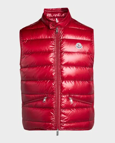 MONCLER MEN'S GUI LONGUE SAISON DOWN VEST