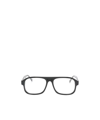 MONCLER ML5198 001 SQUARE GLASSES