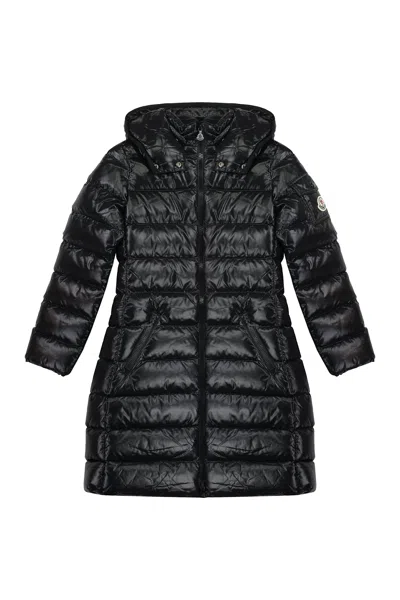 MONCLER MOKA HOODED FULL-ZIP DOWN JACKET