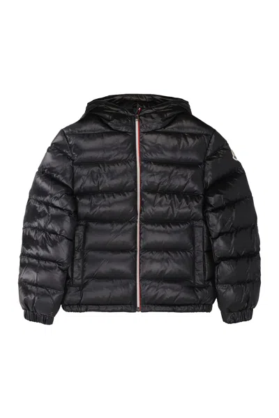 MONCLER NEW AUBERT HOODED NYLON DOWN JACKET