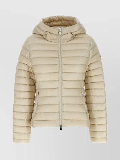 MONCLER PADDED JACKET WITH HOOD AND ELASTIC CUFFS