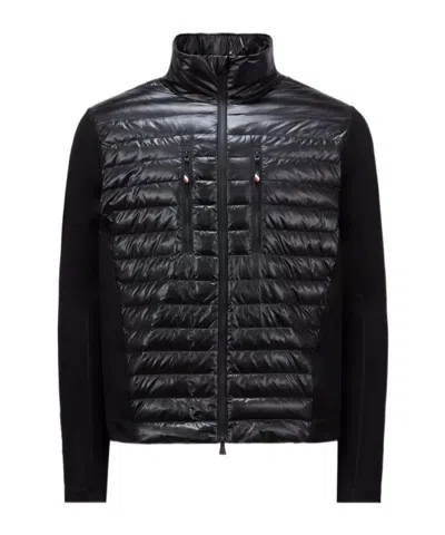 MONCLER PADDED ZIP-UP SWEATSHIRT