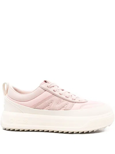 MONCLER PANELLED LOW-TOP SNEAKERS