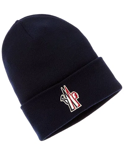 MONCLER MONCLER PURE WOOL BEANIE