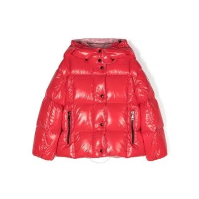 MONCLER SCARLET PARANA HOODED PADDED JACKET
