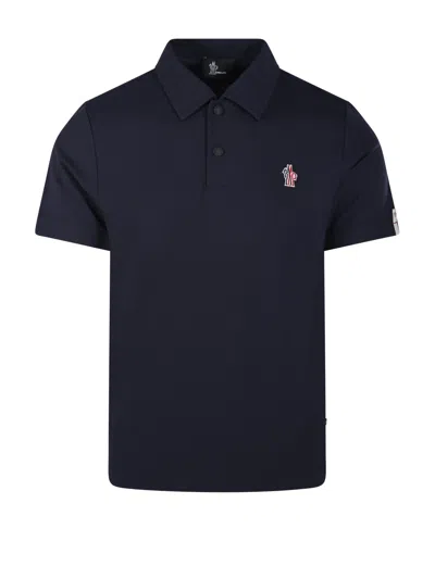 MONCLER MONCLER GRENOBLE PIQUET POLO SHIRT