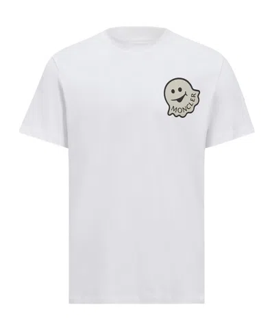 MONCLER CARTOON LOGO COTTON T-SHIRT
