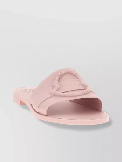 MONCLER SLIDE FLAT SOLE OPEN TOE