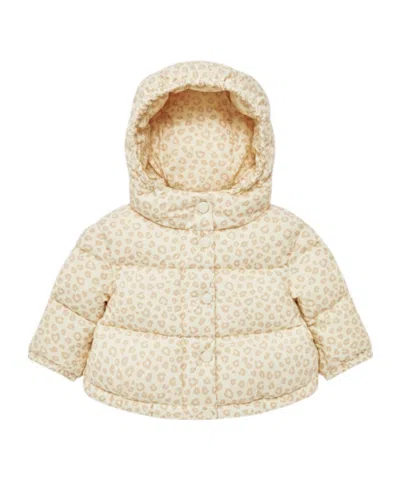 MONCLER MONCLER ENFANT TESSA LOGO PATCH DOWN JACKET