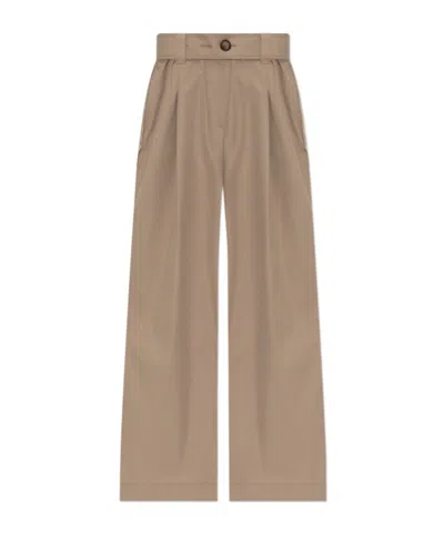 MONCLER MONCLER WIDE LEG TROUSERS