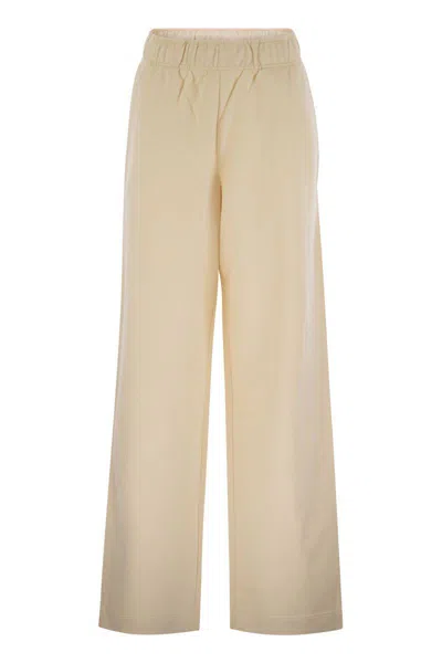 MONCLER MONCLER WIDE-LEG COTTON SPORT PANTS