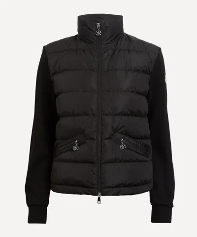 MONCLER MONCLER WOMEN'S PADDED ZIP UP SWEATSHIRT