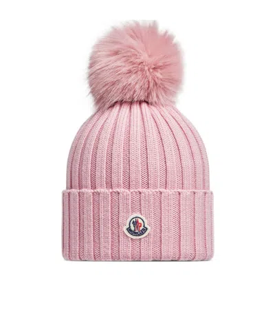 MONCLER MONCLER POM POM EMBELLISHED BEANIE