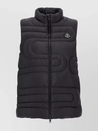 MONCLER 'XIHU' PADDED HIGH NECK VEST