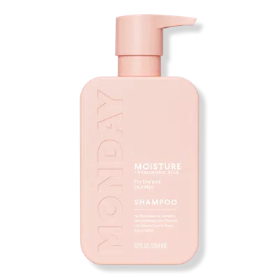 MONDAY HAIRCARE MOISTURE SHAMPOO FOR DRY & DULL HAIR WITH HYALURONIC ACID - 12.0 OZ