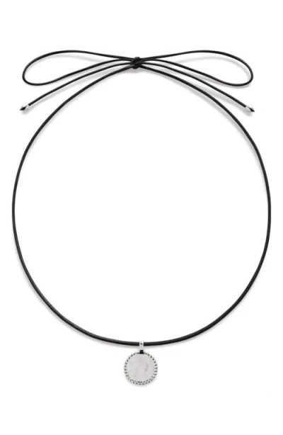 MONICA VINADER MONICA VINADER DEIA PENDANT CORD NECKLACE