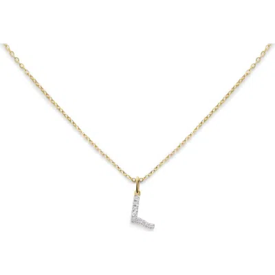 MONICA VINADER MONICA VINADER DIAMOND INITIAL PENDANT