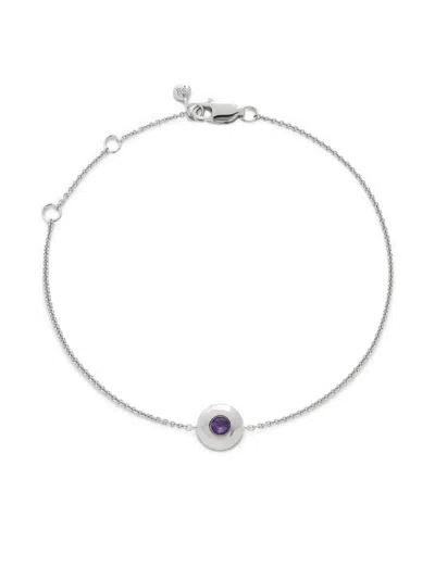 MONICA VINADER FEBRUARY BIRTHSTONE BRACELET