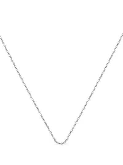 MONICA VINADER FINE-CHAIN SILVER NECKLACE