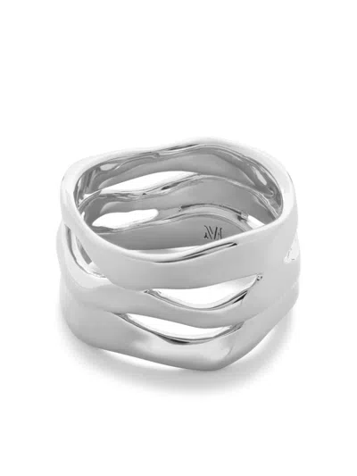 MONICA VINADER THE WAVE CUT-OUT RING