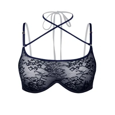 MONIQUE MORIN LINGERIE WOMEN'S RUSH WIRED BRA BLACK