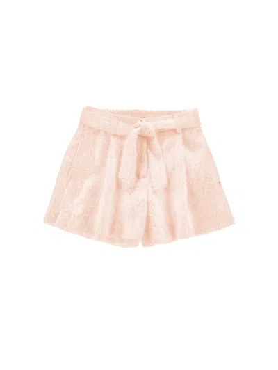 MONNALISA BESTICKTE GEORGETTE-SHORTS