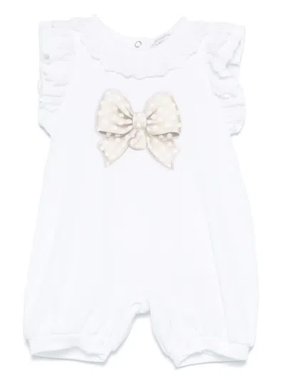 MONNALISA BOW-PRINT PYJAMAS