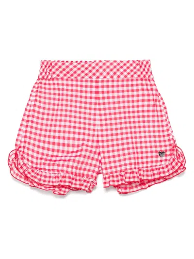 MONNALISA CHECKED SHORTS
